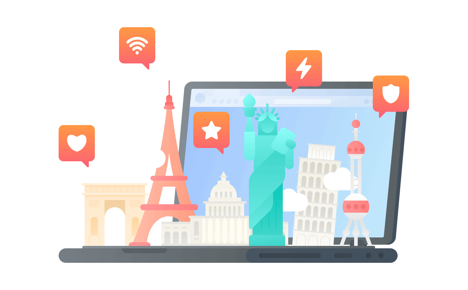 国外回国VPN - 解锁通